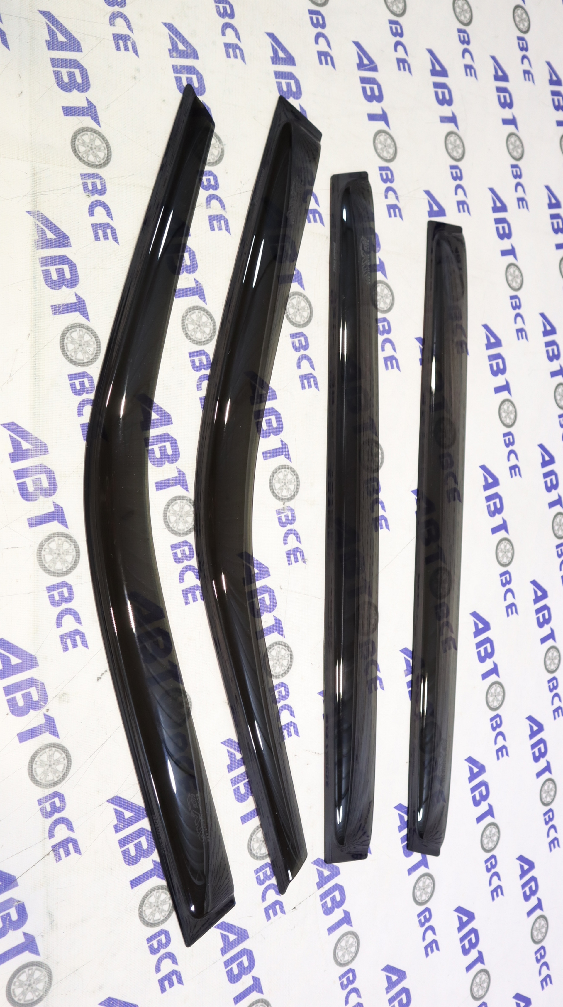 Дефлекторы боковых стекол (ветровики) ВАЗ-2171-2111 (универсал короткая) (комплект 4шт) AIR